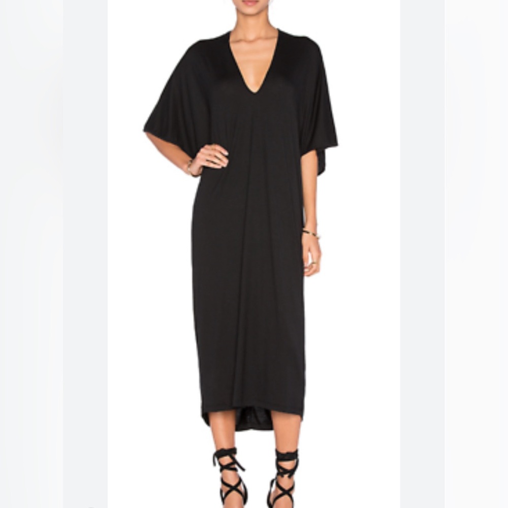 Riller and Fount Midi Caftan o/s black